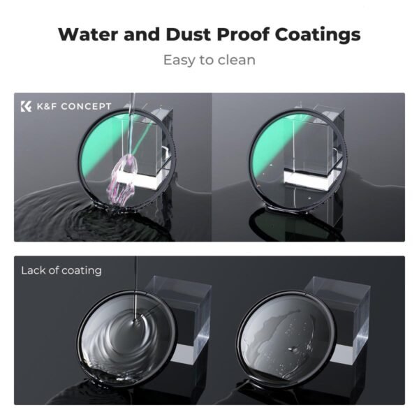 Black Mist Filter 1/4 Special Effects Filter Ultra-Clear Multi-layer Coated With Waterproof Scratch-Resistant and Anti-Reflection Nano-Xcel Series