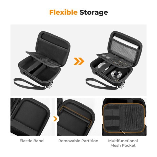 Distributor Lensa dan Aksesoris Fotografi Digital Pratama Retailindo K&F Concept Digital Camera Case Waterproof & Protective Small Camera Bag Lightweight Camera Sling Bag with 2 Carrying Ways - Sling Bag 1L Urban Wander 07 (Black)