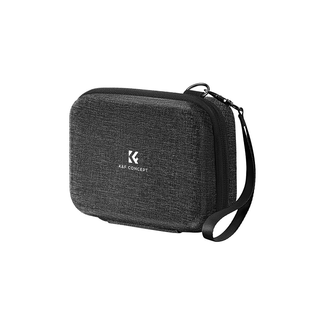 K&F Concept Digital Camera Case Waterproof & Protective Small Camera Bag Lightweight Camera Sling Bag with 2 Carrying Ways - Sling Bag 1L Urban Wander 07 (Grey)