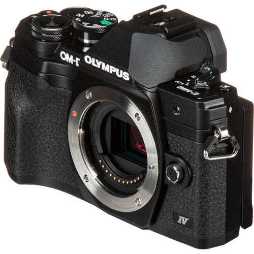 Olympus OM-D E-M10 Mark IV Mirrorless Camera with 14-42mm EZ Lens (Black)