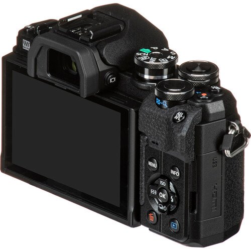 Olympus OM-D E-M10 Mark IV Mirrorless Camera with 14-42mm EZ Lens (Black)