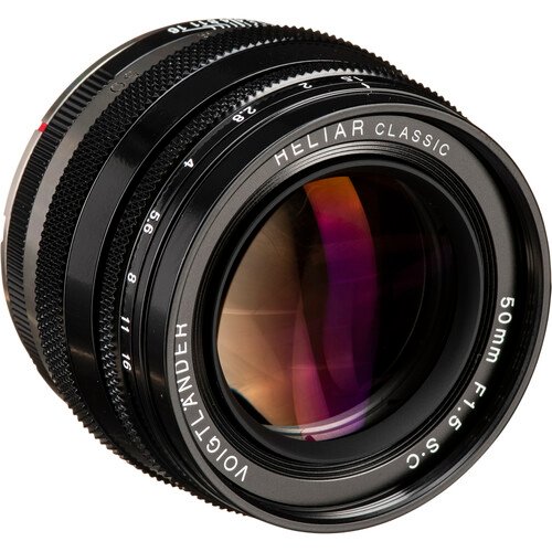 Voigtlander Heliar Classic 50mm f1.5 Lens
