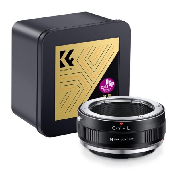 Distributor Lensa dan Aksesoris Fotografi Digital Pratama Retailindo C/Y-L Manual Focus Compatible with Contax/Yashica (C/Y) Lens to L Mount Camera Body Lens Mount Adapter