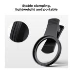 52mm Clip-on ND2-400 Phone Camera Lens Filter Kit, Adjustable Neutral Density Filter Compatible models: iPhone 15 series / 14 series / 13 series / 12 series / 11 series