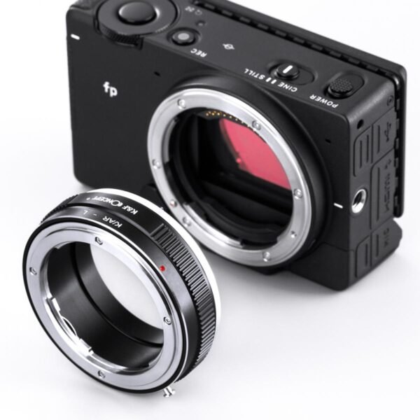 Distributor Lensa dan Aksesoris Fotografi Digital Pratama Retailindo K/AR-L Manual Focus Compatible with Konica AR Lens to L Mount Camera Body Lens Mount Adapter