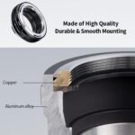 K/AR-L Manual Focus Compatible with Konica AR Lens to L Mount Camera Body Lens Mount Adapter