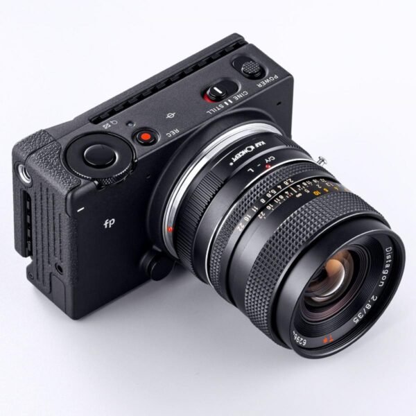 Distributor Lensa dan Aksesoris Fotografi Digital Pratama Retailindo C/Y-L Manual Focus Compatible with Contax/Yashica (C/Y) Lens to L Mount Camera Body Lens Mount Adapter