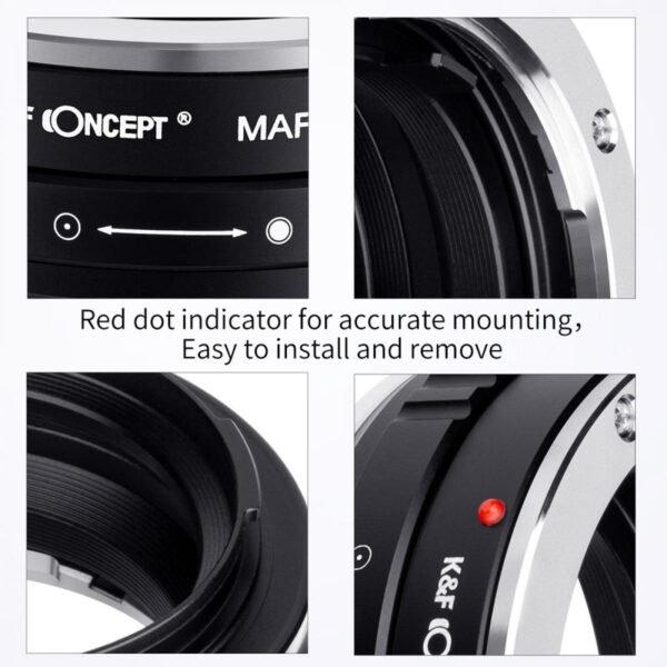MAF-L Manual Focus Compatible with Sony A (Minolta AF) Lens to L Mount Camera Body Lens Mount Adapter