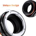 Nikon G/F/AI/AIS/D/AF-S Mount Lens to Fujifilm Fuji X-Series X FX Mount Cameras with Matting Varnish Design for Fuji XT2 XT20 XE3 XT1 X-T2 K&F Concept Lens Mount Adapter