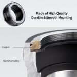 NIK(G)-FX Manual Focus Compatible with Nikon F (G-Type) Lens to L Mount Camera Body Lens Mount Adapter