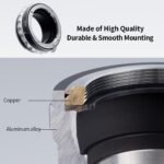 PK/DA-L Manual Focus Compatible with Pentax K(PK/DA) Lens to L Mount Camera Body Lens Mount Adapter