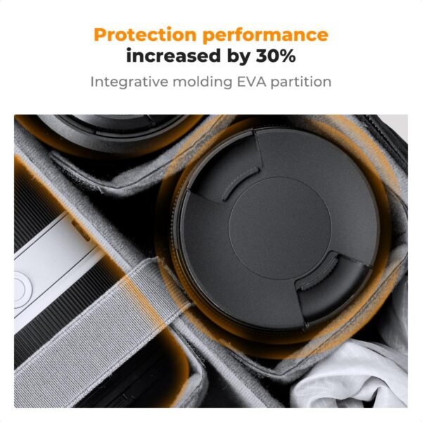 K&F Concept Camera Backpack for Photographers Large Waterproof Photography Camera Bag with Laptop/Tripod Compartment for Men Women - Backpack 18L Nature Wander 05 (Dark Grey)