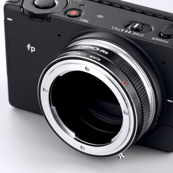 Distributor Lensa dan Aksesoris Fotografi Digital Pratama Retailindo K/AR-L Manual Focus Compatible with Konica AR Lens to L Mount Camera Body Lens Mount Adapter