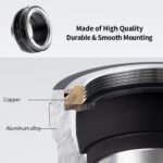 C/Y-L Manual Focus Compatible with Contax/Yashica (C/Y) Lens to L Mount Camera Body Lens Mount Adapter