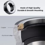 MD-L Manual Focus Compatible with Minolta Rokkor (SR/MD/MC) Lens to L Mount Camera Body Lens Mount Adapter