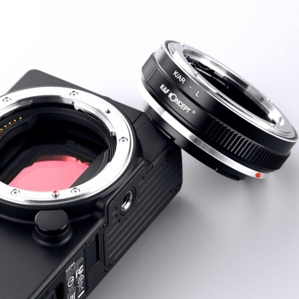 Distributor Lensa dan Aksesoris Fotografi Digital Pratama Retailindo K/AR-L Manual Focus Compatible with Konica AR Lens to L Mount Camera Body Lens Mount Adapter