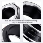 PK-L Manual Focus Compatible with Pentax K(PK) Lens to L Mount Camera Body Lens Mount Adapter