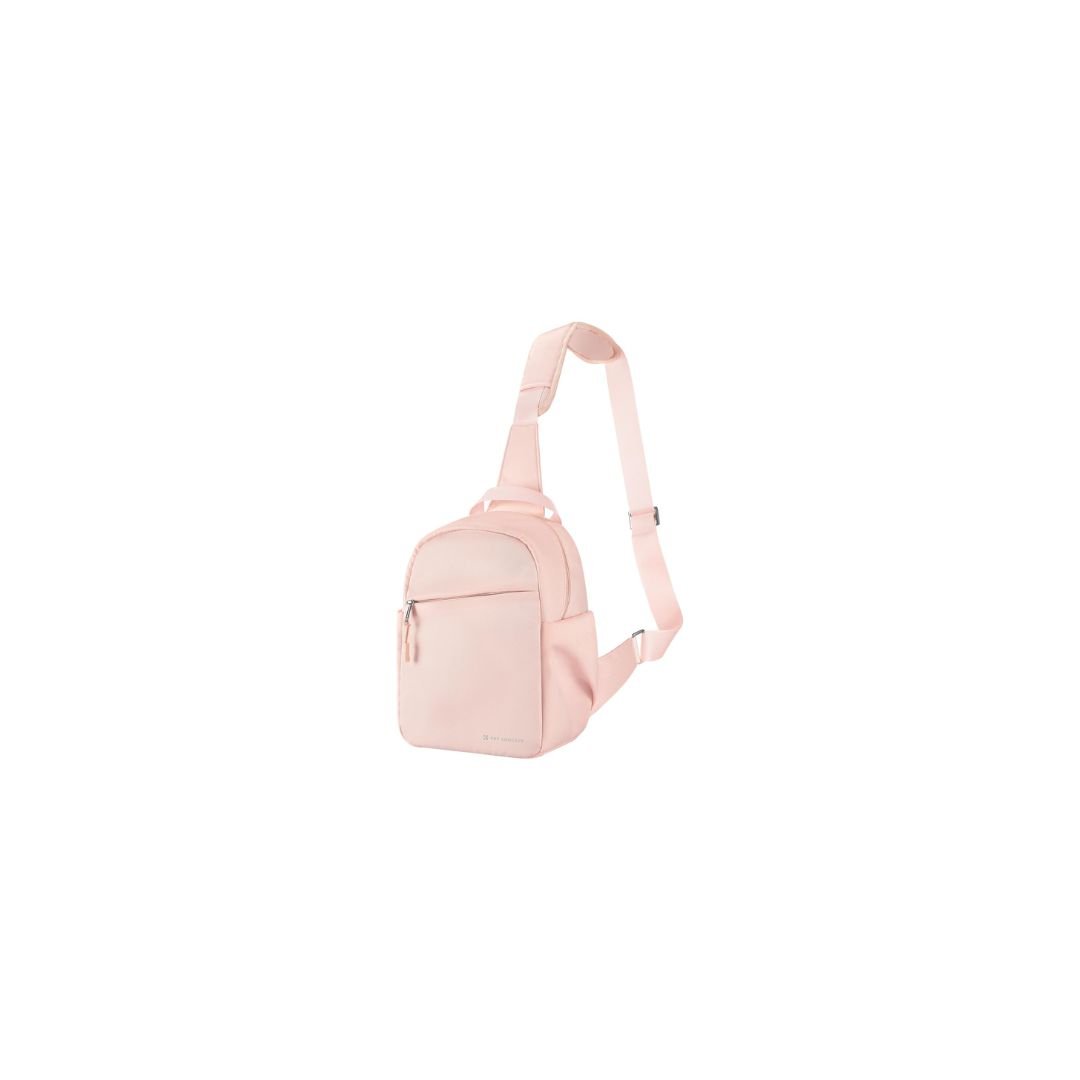 Camera Sling Bag Small Camera Crossbody Shoulder Backpack DSLRSLRMirrorless Camera Compact Case Photography Bags 5L – Urban Wander 08 (Pink)