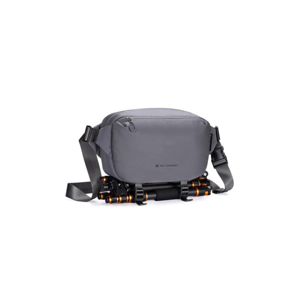 K&F Concept 2 in 1 Sling Bag Everyday Shoulder Bag & Multifunction Photography Crossbody Camera DSLR Backpack Portable Bag - Sling Bag10L Urban Wander 01 (Dark Grey)