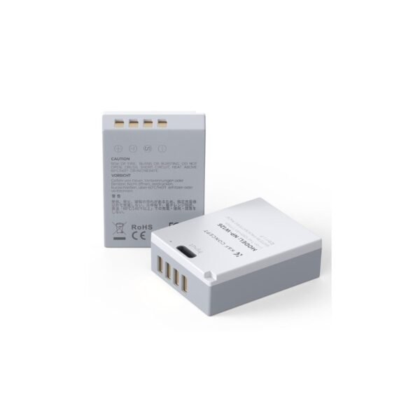 Distributor Lensa dan Aksesoris Fotografi Digital Pratama Retailindo K&F Concept 2-Pack NP-W126 NP-W126S Battery with USB C Fast Charging for Fujifilm X100VI, X100V, XS10, XT30, XT30 II, XT20, XE4, A5 Cameras