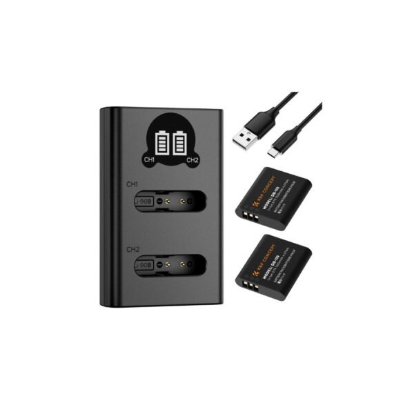 K&F Concept Premium is compatible with the Ricoh cameras GR III, GR III HDF, GR IIIx HDF, GR IIIX, WG-6 with DB-110 batteries as well as with the Olympus cameras TG7/6/5/4 with Li-90B/Li-92B batteries.