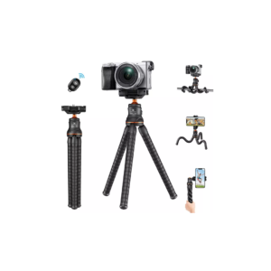 K&F Concept Camera Tripod Versatile Mini Flexible Phone Stand Phone Tripod Bluetooth Remote Control