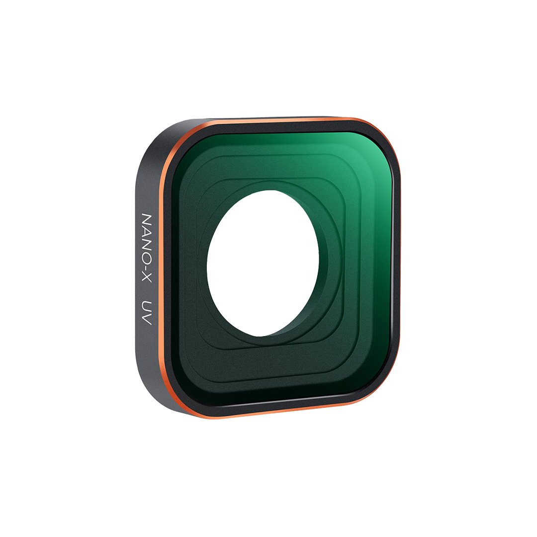GOPRO Hero 9/10/11/12/13 Action Camera MCUV Protection Camera Lens Filter, High-Definition Lens, Anti-reflection Green Film, Waterproof and Scratch-Resistant