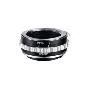 PK/DA-L Manual Focus Compatible with Pentax K(PK/DA) Lens to L Mount Camera Body Lens Mount Adapter