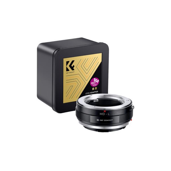 MD-L Manual Focus Compatible with Minolta Rokkor (SR/MD/MC) Lens to L Mount Camera Body Lens Mount Adapter