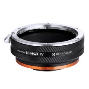 K&F CONCEPT EOS-M4/3 IV Manual Focus Compatible with Canon (EF/EF-S) Lens and Micro Four Thirds (M4/3) Mount Camera Body Lens Mount Adapter