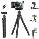 K&F Concept Camera Tripod Versatile Mini Flexible Phone Stand Phone Tripod Bluetooth Remote Control
