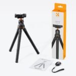 K&F Concept Camera Tripod Versatile Mini Flexible Phone Stand Phone Tripod Bluetooth Remote Control