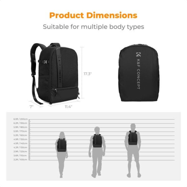 K&F Concept camera backpack nature wander18l