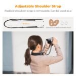 K&F Concept Camera Sling Bag Small Camera bag Lightweight Crossbody and Inner Liner Bag for Protection and Versatility, Black