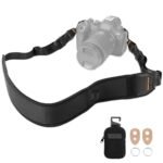 Camera Neck Strap for Photographers, Adjustable Nylon Camera Strap Compatible with Sony Canon Nikon Fuji DSLR SLR Mirrorless Camera