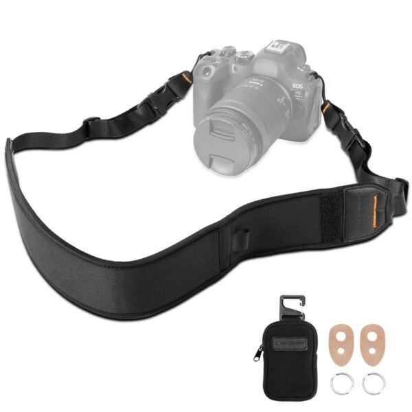 Camera Neck Strap for Photographers, Adjustable Nylon Camera Strap Compatible with Sony Canon Nikon Fuji DSLR SLR Mirrorless Camera