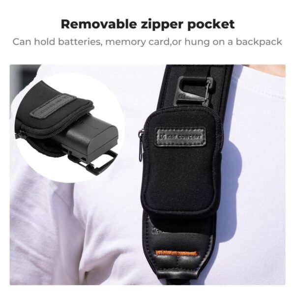 Camera Neck Strap for Photographers, Adjustable Nylon Camera Strap Compatible with Sony Canon Nikon Fuji DSLR SLR Mirrorless Camera