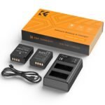 1300mAh NP-W126 NP-W126S Battery and Charger for Fujifilm X100VI, X100V, XS10, XT30, XT30 II, XT20, XE4, A5, Dual-Slot Fast Charger, Type-C and Micro-USB Input, 2 Pack Battery