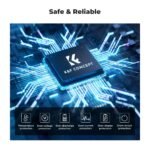 NP-FZ100 Battery and Three Slot Charger, 3-Pack Replacement Battery for Sony A7iii, A7iv, A7C, ZV-E1, FX3, FX30, A9, A6600, A6700, Alpha 9, Alpha 9S, A9S, A7R III, A7R IV, A7R V, 2280mAh