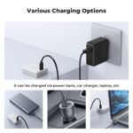K&F Concept 2-Pack NP-W126 NP-W126S Battery with USB C Fast Charging for Fujifilm X100VI, X100V, XS10, XT30, XT30 II, XT20, XE4, A5 Cameras