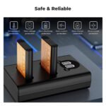 K&F Concept Premium is compatible with the Ricoh cameras GR III, GR III HDF, GR IIIx HDF, GR IIIX, WG-6 with DB-110 batteries as well as with the Olympus cameras TG7/6/5/4 with Li-90B/Li-92B batteries.