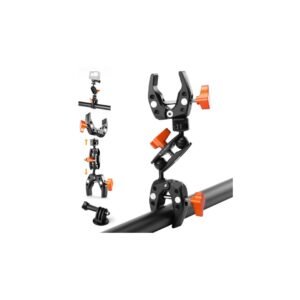 K&F Concept Super Clamp with Dual Ballhead Magic Arm