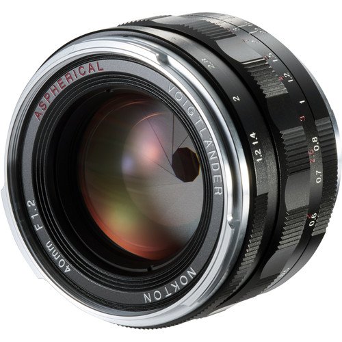 Voigtlander Nokton 40mm f1.2 Aspherical Lens (DISCONTINUED)