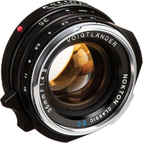 Distributor Lensa dan Aksesoris Fotografi Digital Pratama Retailindo Voigtlander Nokton Classic 35mm f1.4 II SC Lens