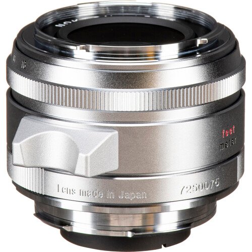 Voigtlander Nokton 35mm f1.5 Aspherical Type II VM Lens (Silver)