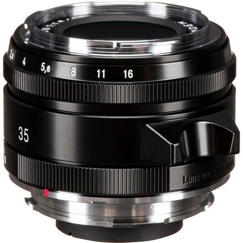 Voigtlander Nokton 35mm f1.5 Aspherical Type II VM Lens (Black)