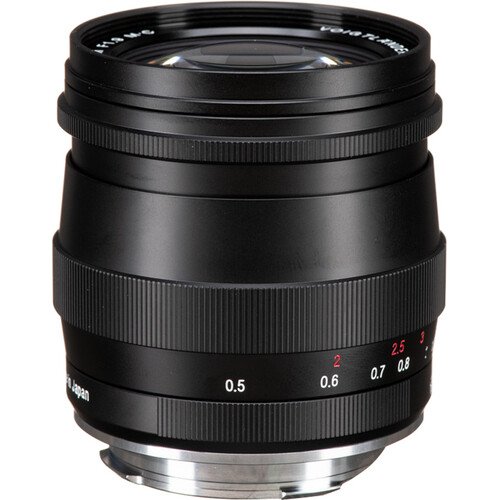 Voigtlander Ultron 75mm f1.9 Lens (Multicoated, Matte Black)