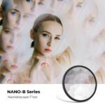 82mm Kaleidoscope Filter Special Effects Filter with 3pcs Vacuum Cleaning Cloths Nano B Series