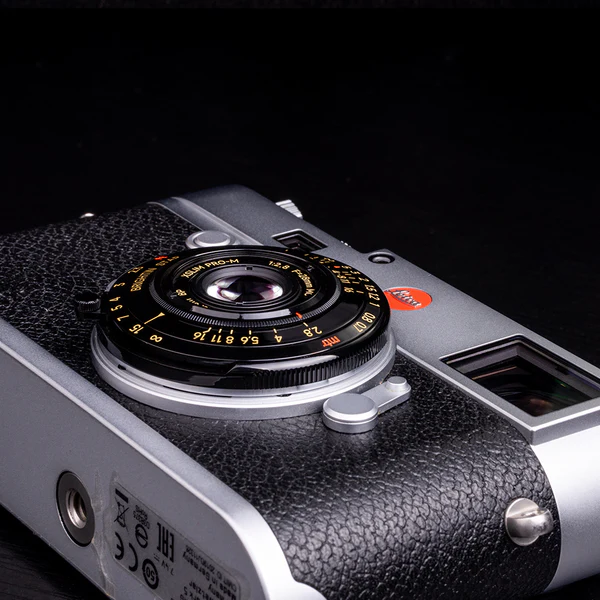 Brightin Star 28mm F2.8 Full Frame Lens Black Lacquer Ultra-Thin Pancake Lens For Leica M