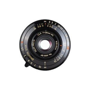 Brightin Star 28mm F2.8 Full Frame Lens Black Lacquer Ultra-Thin Pancake Lens For Leica M